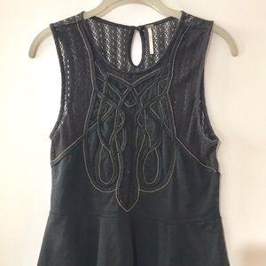 FREE PEOPLE embellished top